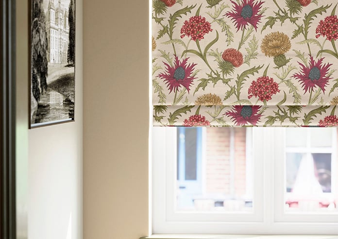 Acanthium, Garnet - Roman Blind - Image 5